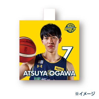 2025-26 選手ミニキャンバスキーホルダー